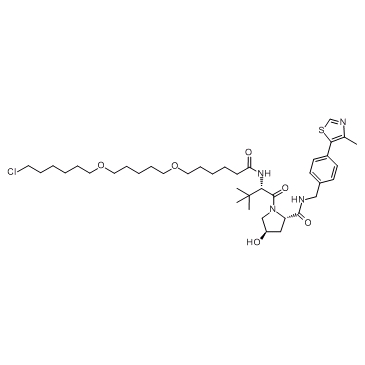 1835705-61-7	(S,R,S)-AHPC-(C3-PEG)2-C6-Cl   PROTAC(蛋白降解靶向嵌合体)