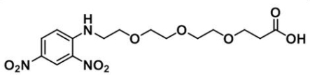 Acid-PEG3-DNP；DNP-PEG3-COOH  分子式 C15H21N3O9