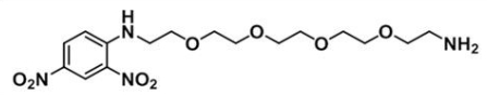 DNP-PEG4-NH2  分子式 C16H26N4O