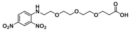 Acid-PEG3-DNP；DNP-PEG3-COOH  分子式 C15H21N3O9