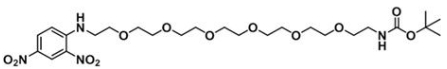 DNP-PEG6-NH-Boc  分子式 C25H42N4O12