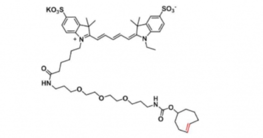 Sulfo Cy5-TCO , 水溶性Cy5-反式环辛烯