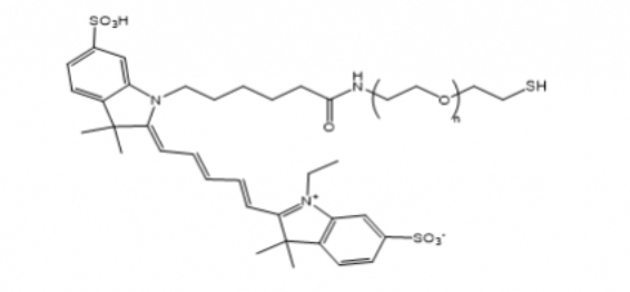 Cy5-PEG-SH, Cy5-聚乙二醇-硫醇