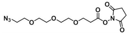CAS 1245718-89-1 Azide-PEG3-NHS ester；N3-PEG3-NHS