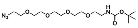 CAS 940951-99-5 Azide-PEG4-NH-Boc 分子式 C15H30N4O6
