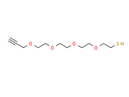 1347750-80-4，Propargyl-PEG4-thiol，PROTAC(蛋白降解靶向嵌合体)