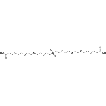 2055024-37-6	Acid-PEG4-Sulfone-PEG4-acid PROTAC(蛋白降解靶向嵌合体)