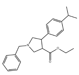 2327127-53-5，反式-1-苄基-4-(4-异丙基苯基)吡咯烷-3-羧酸乙酯，PROTAC(蛋白降解靶向嵌合体)