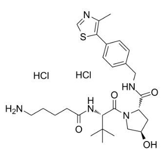 2341796-78-7，(S,R,S)-AHPC-C4-NH2 dihydrochloride。PROTAC(蛋白降解靶向嵌合体)