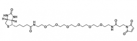 1808990-66-0  Biotin-PEG6-maleimide   生物素-六乙二醇-马来酰亚胺