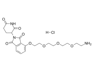 2387510-82-7，Thalidomide-PEG4-NH2 hydrochloride，PROTAC(蛋白降解靶向嵌合体)