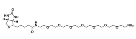 1334172-76-7  Biotin-PEG7-Amine  分子式 C26H50N4O9S