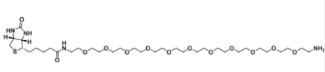 1418022-42-0  Biotin-PEG11-Amine 生物素-十一乙二醇-氨基
