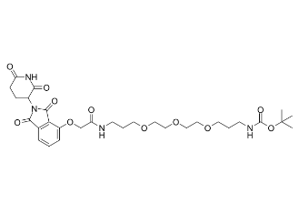 1799711-31-1，Thalidomide-O-amido-CH2-PEG3-CH2-NH-Boc，PROTAC(蛋白降解靶向嵌合体)