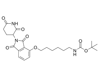 2509093-23-4，Thalidomide-O-C6-NHBoc，PROTAC(蛋白降解靶向嵌合体)