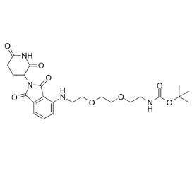 2097509-40-3，Thalidomide-NH-PEG2-C2-NH-Boc	，PROTAC(蛋白降解靶向嵌合体)