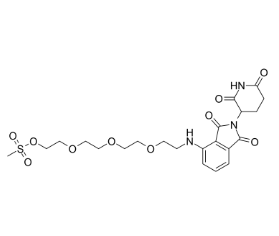 2140807-24-3，Thalidomide-NH-PEG4-Ms，PROTAC(蛋白降解靶向嵌合体)	