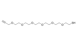 1422540-91-7，Propargyl-PEG6-SH，PROTAC(蛋白降解靶向嵌合体)	