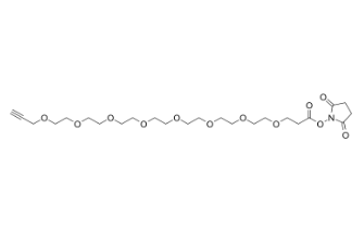 2182601-74-5，Propargyl-PEG8-NHS ester，PROTAC(蛋白降解靶向嵌合体)	