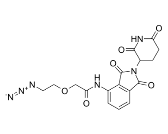 2133360-04-8，Pomalidomide-PEG1-azide，PROTAC(蛋白降解靶向嵌合体)