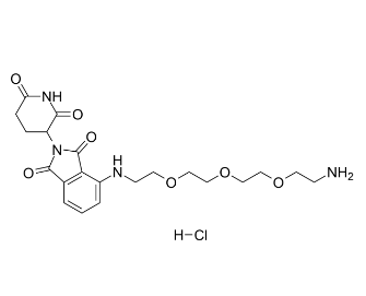 2446474-09-3，Pomalidomide-PEG3-C2-NH2 hydrochloride，PROTAC(蛋白降解靶向嵌合体)	