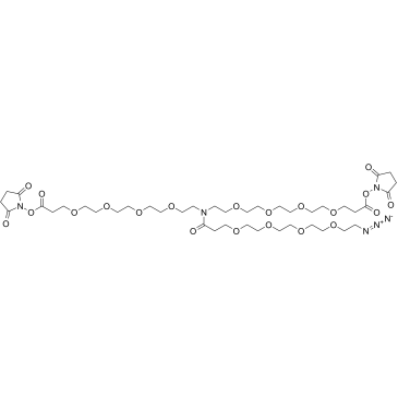 2353409-90-0	N-(Azido-PEG4)-N-bis(PEG4-NHS ester) PROTAC(蛋白降解靶向嵌合体)