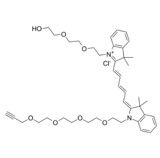 2107273-06-1，N-PEG3-N'-(propargyl-PEG4)-Cy5，PROTAC(蛋白降解靶向嵌合体)