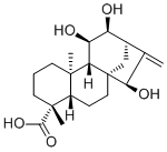 CAS ：57719-84-3   ent-11α,12α,15α-Trihydroxykaur-16-en-19-oic acid