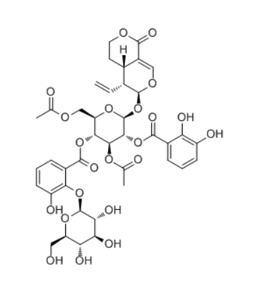  CAS ：209523-03-5  Isomacrophylloside  分子式：C40H44O22