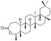 CAS ：29621-75-8  Friedelin 3,4-lactone  分子式：C30H50O2
