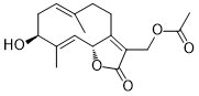 CAS ：126829-66-1  13-Acetoxy-3β-hydroxygermacra-1(10)E,4E,7(11)-trien-12,6α-olide