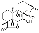 CAS ：59885-89-1  ent-7α,9-Dihydroxy-15-oxokaur-16-en-19,6β-olide