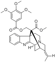 CAS ：85769-33-1  Alstolenine 分子式：C31H34N2O7