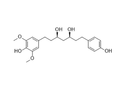  CAS ：1452487-93-2   Diarylcomosol III  分子式：C21H28O6