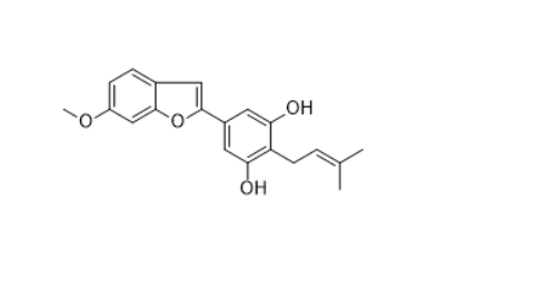  CAS ：1017277-40-5    Sanggenofuran B  分子式：C20H20O4