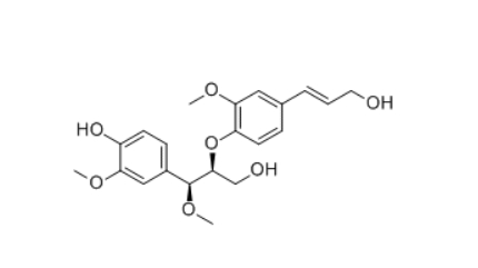 CAS ：150333-85-0  threo-7-O-Methylguaiacylglycerol β-coniferyl ether  