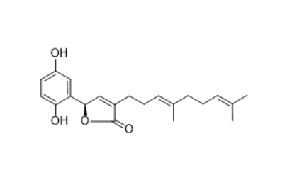  CAS ：1191255-15-8   Ganomycin I   分子式：C21H26O4
