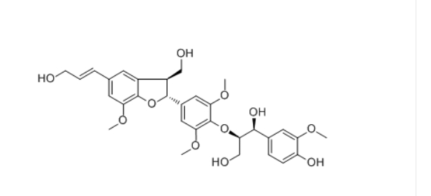  CAS ：613684-55-2  erythro-Guaiacylglycerol-β-O-4'-dehydrodisinapyl ether 
