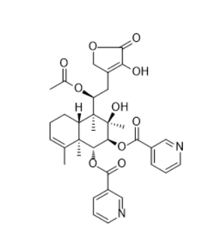 CAS ：1312716-26-9    Scutebarbatine X    半枝莲碱X