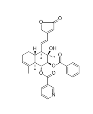 CAS ：905929-95-5   Scutebarbatine B     半枝莲碱B