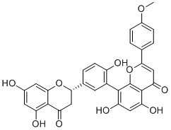 CAS ：852875-96-8   2,3-Dihydropodocarpusflavone A  2,3-二氢罗汉松双黄酮A