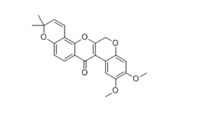 CAS：3466-23-7   Dehydrodeguelin   脱氢鱼藤素