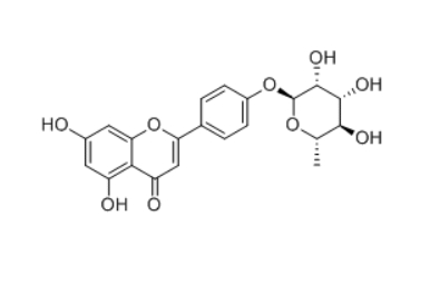 CAS ：133538-77-9  Apigenin 4'-O-rhamnoside  黄酮苷