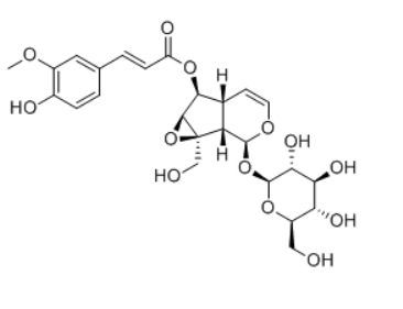 CAS ：770721-33-0   6-Feruloylcatalpol    C-11降环烯醚萜
