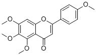CAS ：1168-42-9   5,6,7,4'-Tetramethoxyflavone  5,6,7,4'-四甲氧基黄酮