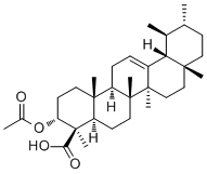 CAS ：5968-70-7  3-O-Acetyl-β-boswellic acid  3-O-乙酰基-β-乳香酸