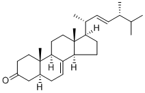 CAS ：32507-77-0  Ergosta-7,22-dien-3-one  麦角甾-7,22-二烯-3-酮