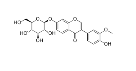  CAS ：200127-80-6   3'-Methoxydaidzin  3'-甲氧基大豆苷