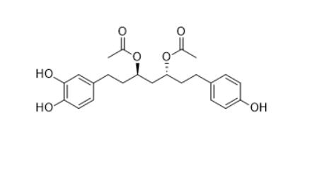 CAS :1269839-26-0 1-(3,4-Dihydroxyphenyl)-7-(4-hydroxyphenyl)heptane-3,5-diyl diacetate CAS :1269839-26-0 1-(3,4-Dihydroxyphenyl)-7-(4-hydroxyphenyl)heptane-3,5-diyl diacetate