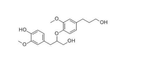 CAS ：53505-68-3    4,9,9'-Trihydroxy-3,3'-dimethoxy-8,4'-oxyneolignan  